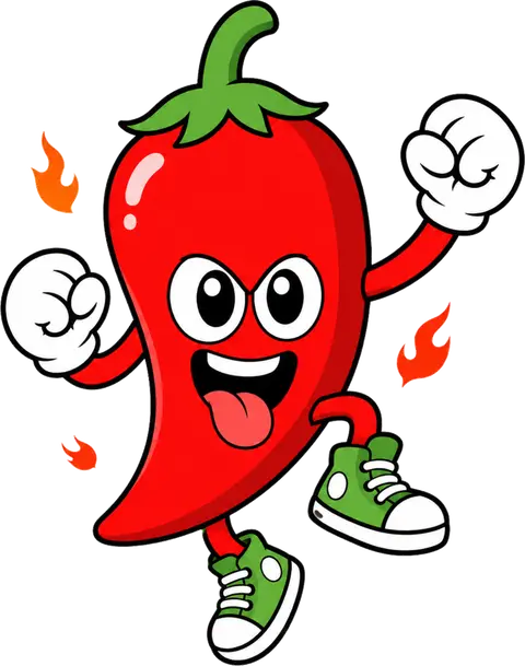 The Jingo Chilli character