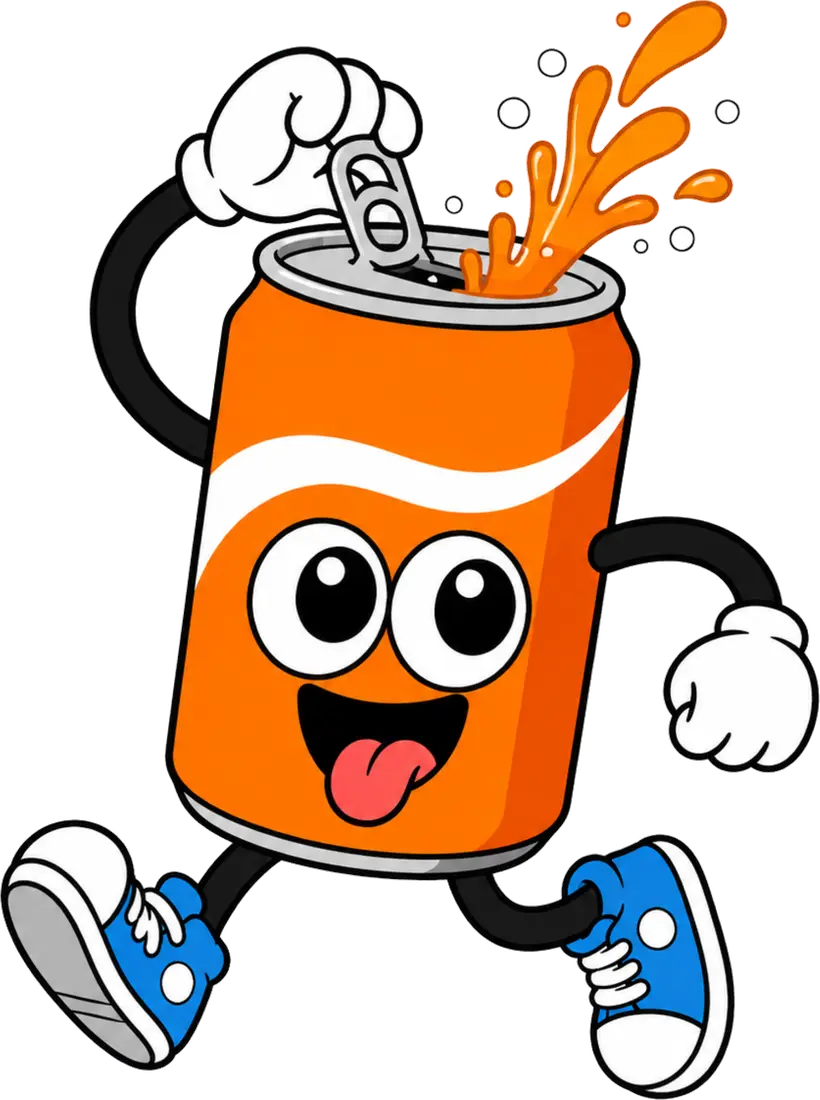 Orange, the Jingo orange mascot